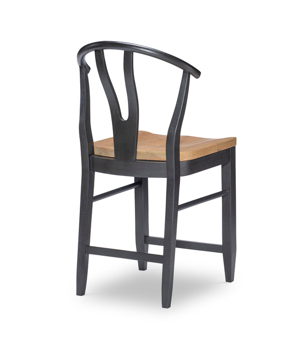 Franklin - Counter Height Chair (Set of 2) - Black