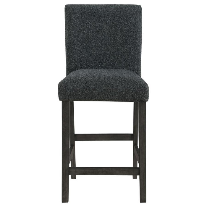 Alba - Boucle Upholstered Counter Height Dining Chair (Set of 2)