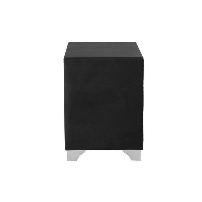 Melody - 2-drawer Upholstered Nightstand