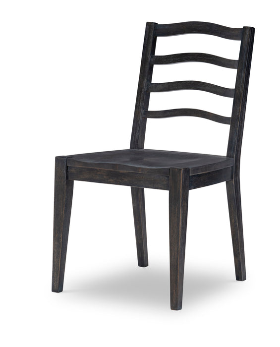 Halifax - Ladder Back Chair (Set of 2) - Black