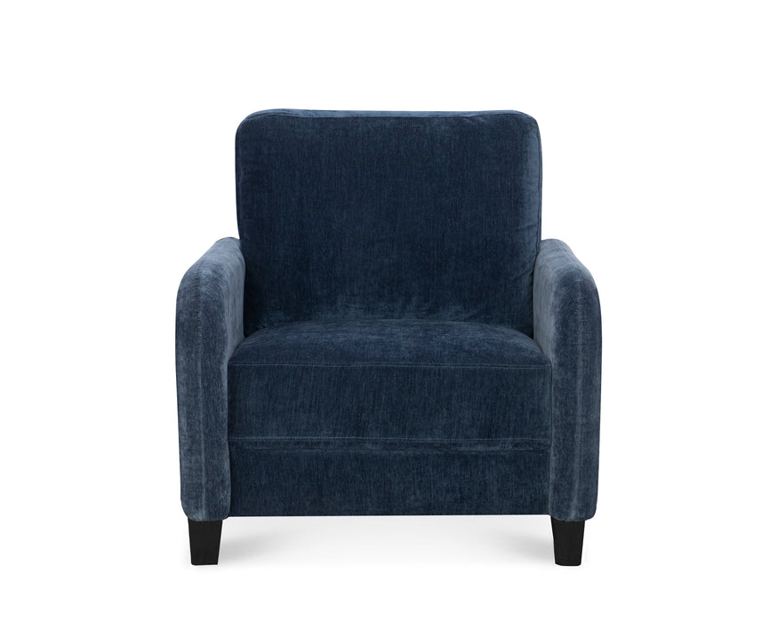 Everly - Velvet Chair - Blue