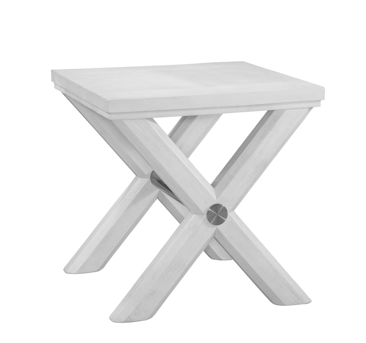 Nadine - End Table - White