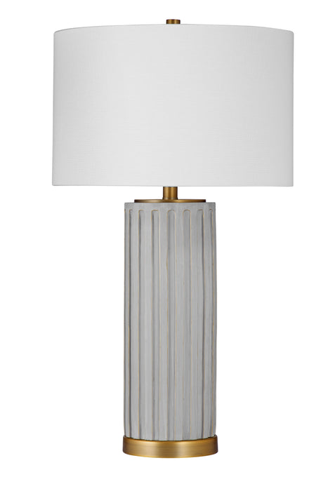Canyon - Table Lamp - Pearl Silver