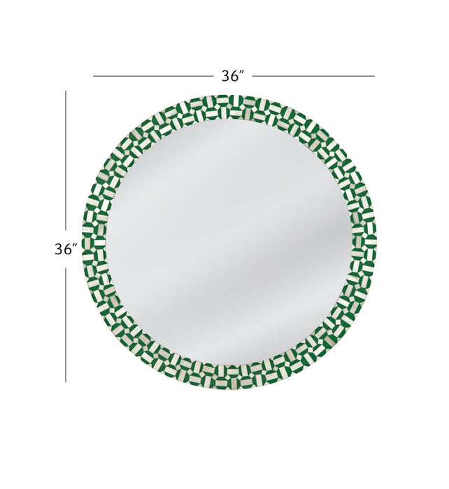 Alanis - Wall Mirror - Green