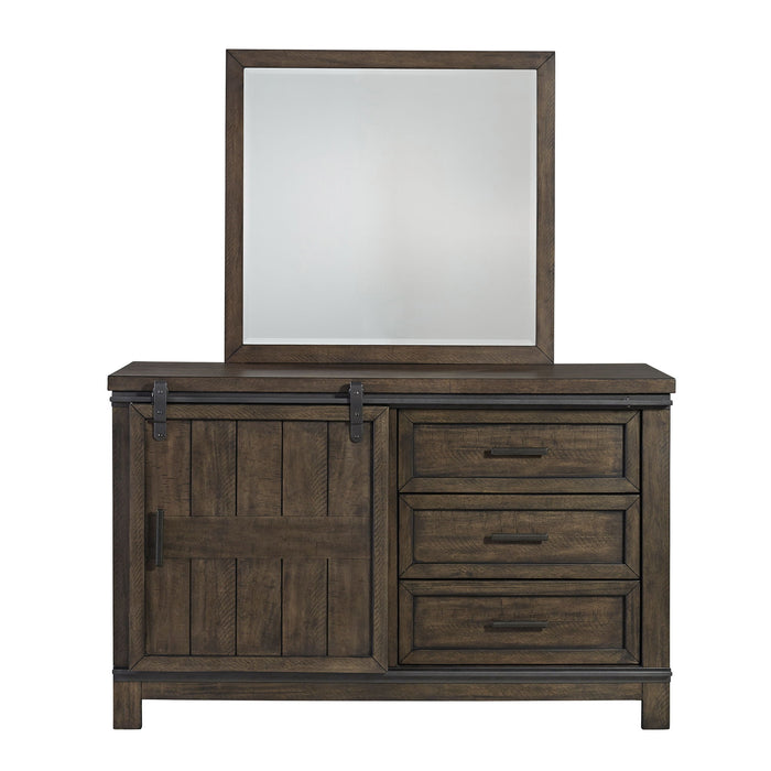 Thornwood Hills - Panel Bed, Dresser & Mirror