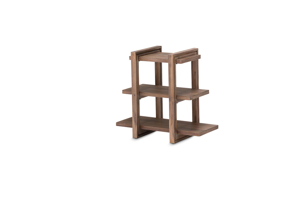 Hudson Ferry - Chair Side Table - Driftwood