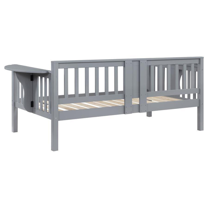 Bethany - Wood Twin Daybed With Drop-down Tables