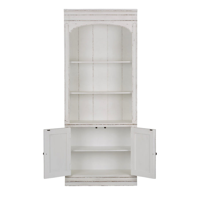 Magnolia Manor - Bunching Bookcase - White
