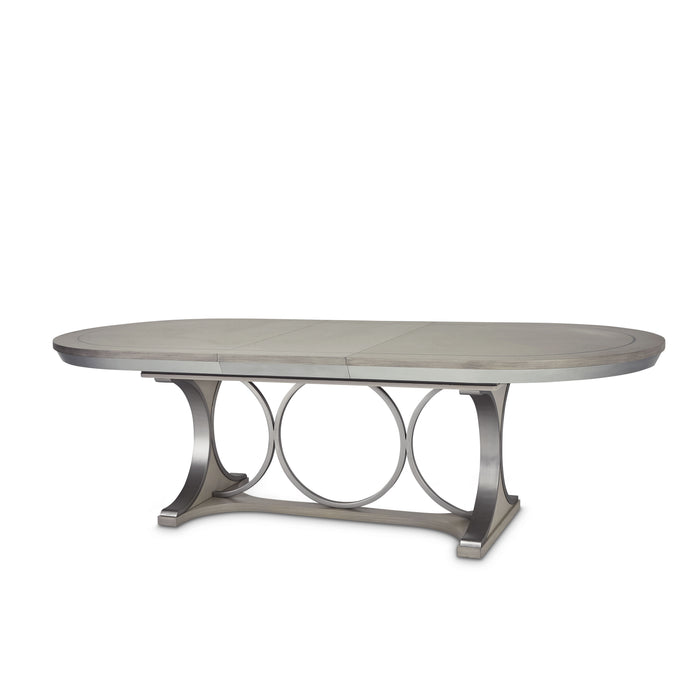 Eclipse - Oval Dining Table - Moonlight Gray