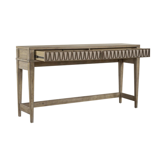 Devonshire - Console Bar Table - Weathered Sandstone