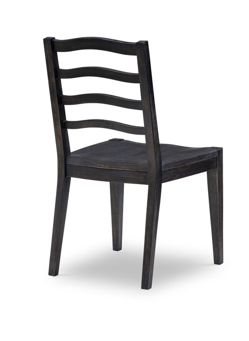 Halifax - Ladder Back Chair (Set of 2) - Black