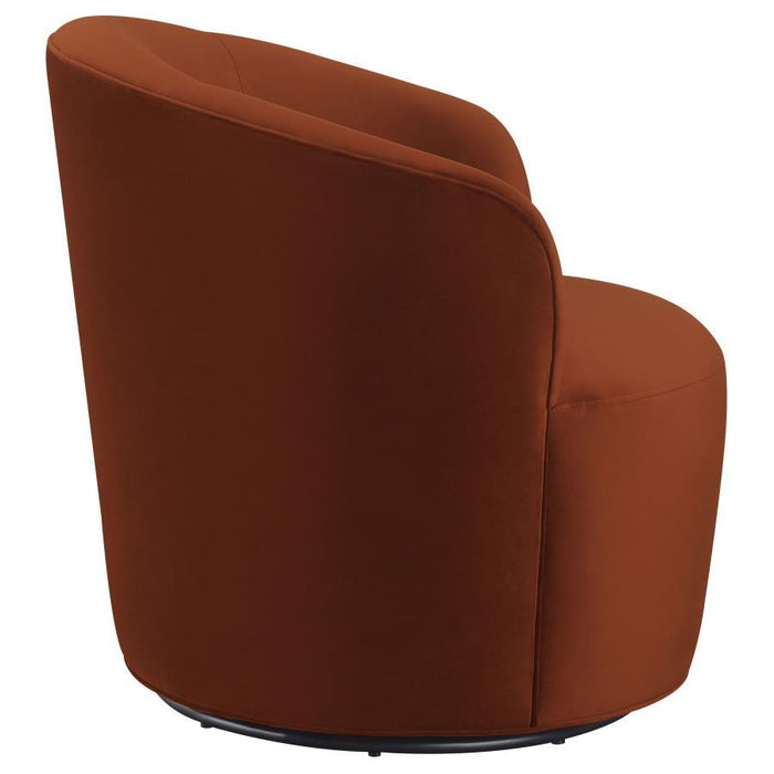Joyce - Sloped Arms Swivel Chair