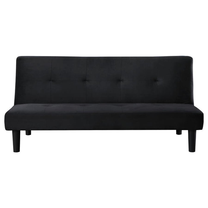 Stanford - Multipurpose Upholstered Tufted Convertible Sofa Bed - Black