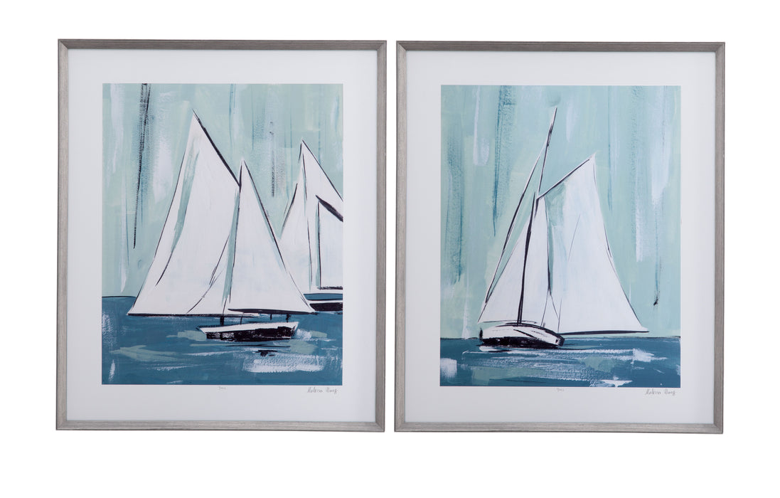 Custom Sailing Winds I - Light Blue