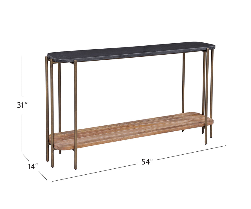 Adrienne - Console Table - Light Brown