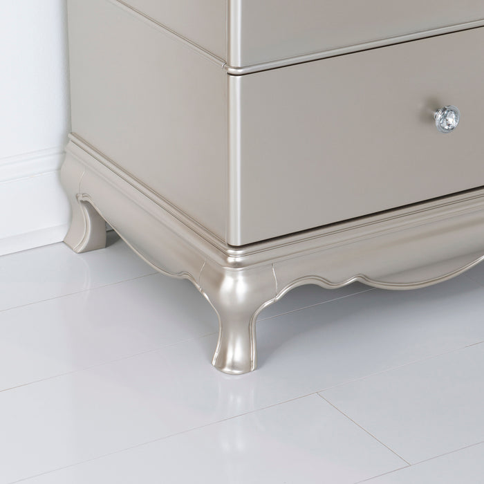 Vogue - Drawer Chest - Pearl Silver