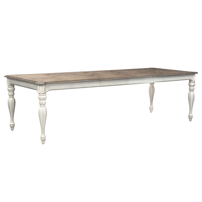 Magnolia Manor - Rectangular Leg Dining Table - White