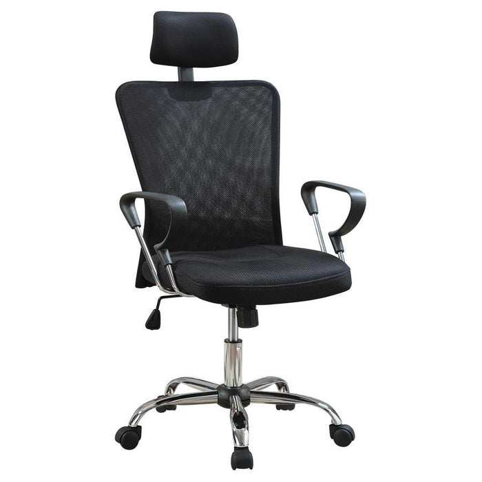 Stark - Mesh Back Office Chair - Black and Chrome